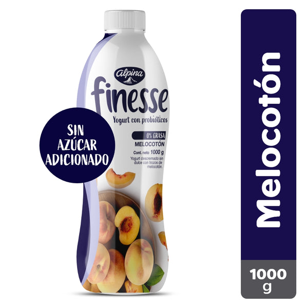 YOGURT FINESSE 1000C BOT MELOCOTON